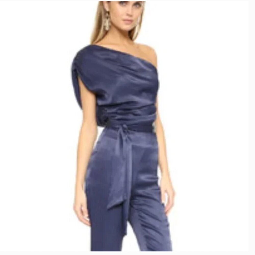 NWT Misha Catarina Pants Suit in Navy Blue